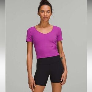 Lululemon Align T-Shirt | Vivid Plum